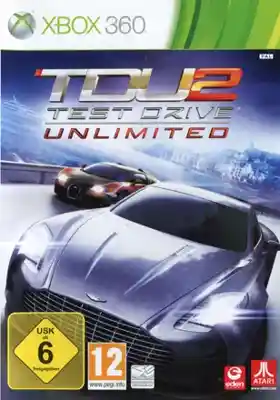 Test Drive Unlimited 2 (USA) box cover front